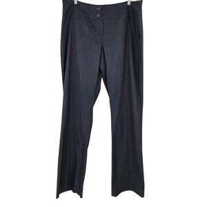 Long Tall Sally Bootcut Trouser Dress Pants Blue Women's 18 Minimalist Business